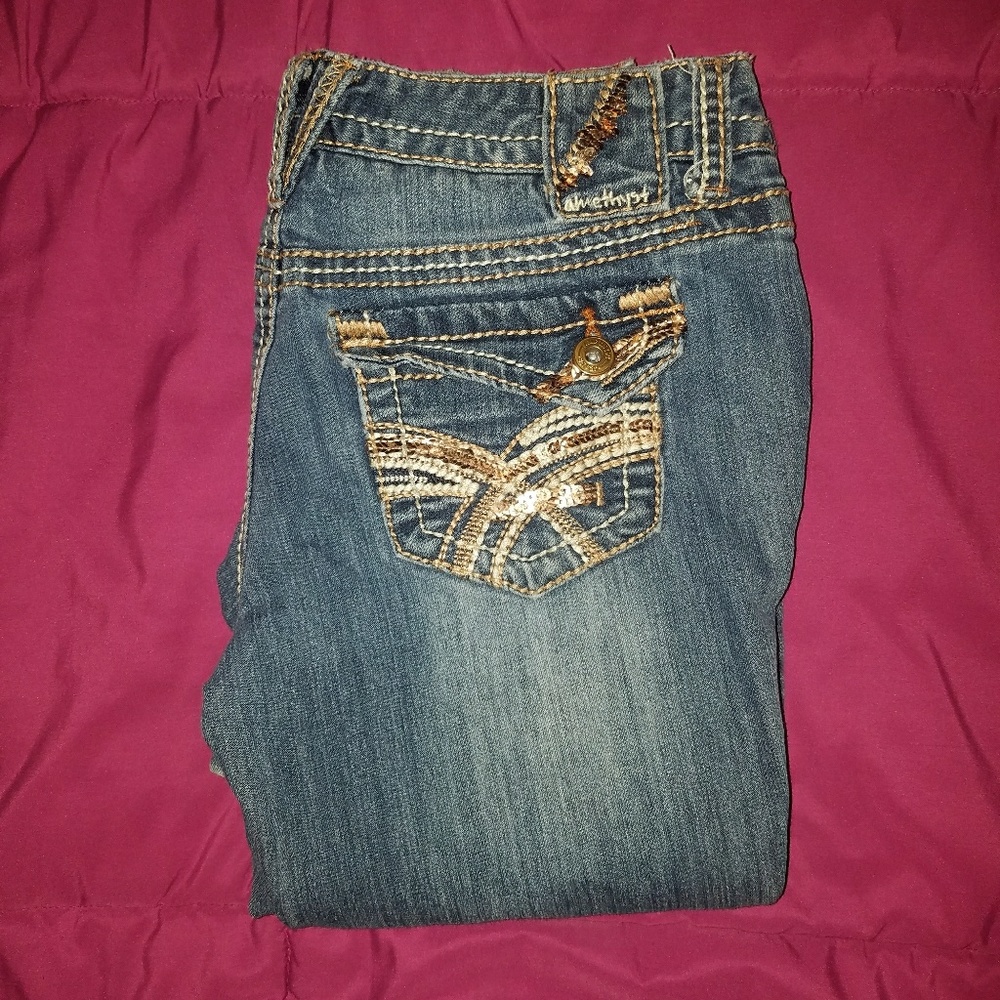 Amethyst bootcut jeans